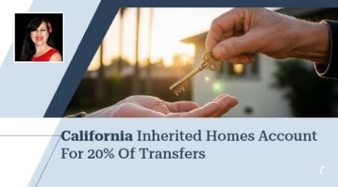 California Inherited Homes Account for 20% of Transfers