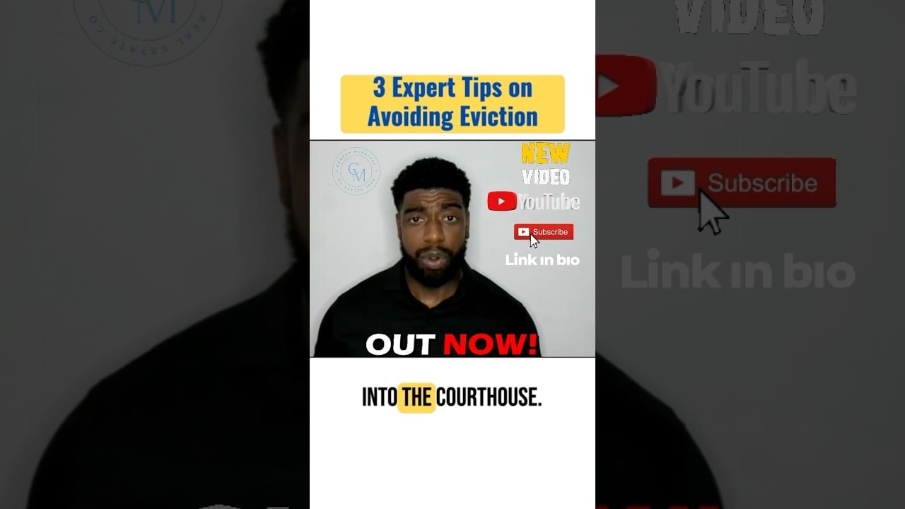 3 Expert Tips on Avoiding Evictions! #subscribe #shorts #eviction