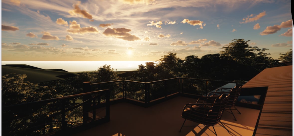 3.6 Acre Ocean View, Near the Beach & Cool Mountain Elevation