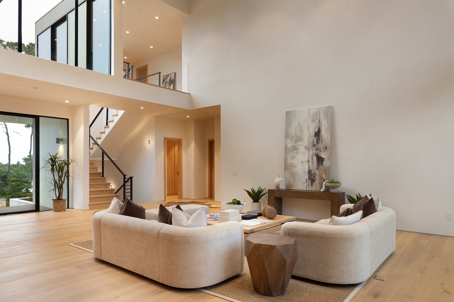 Contemporary Estate Along Poppy Hills Golf Course
