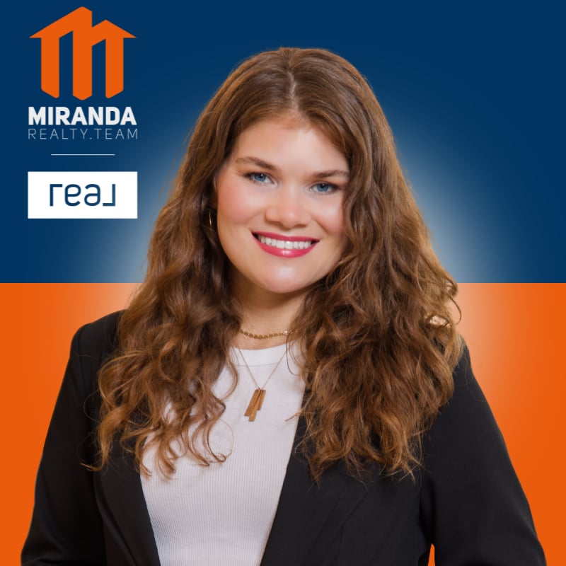 Paige Miranda, Realtor with Miranda Realty Team and REAL Broker, specializing in North Texas first-time homebuyers