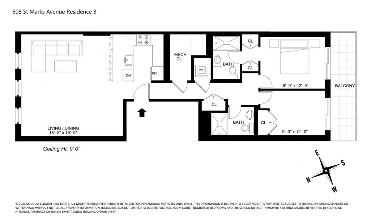 608 Saint Mark's Ave, #3