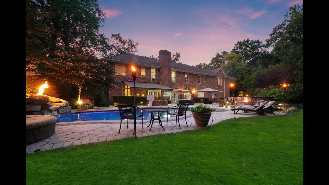 Welcome to this magnificent gated estate that epitomizes luxury living and timeless elegance!
