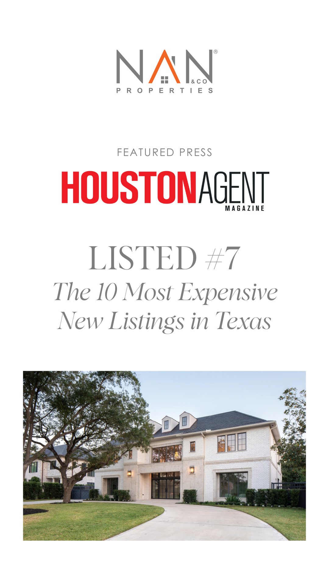 The 10 most expensive new listings in Texas