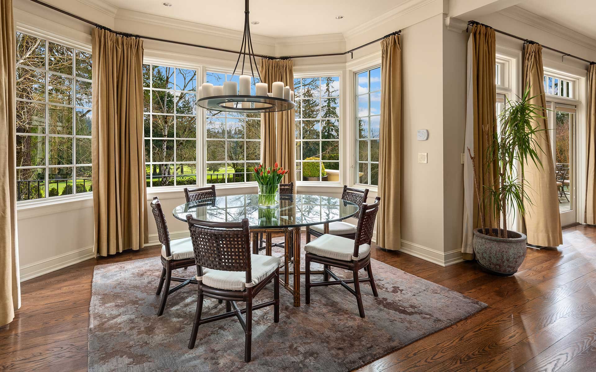 Sophisticated, Timeless Style in a Prized Medina Location on Overlake Golf Course