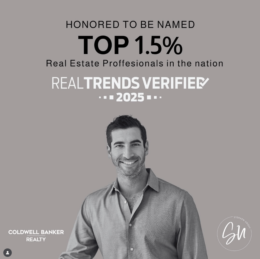 Stephen Udoff named Top 1.5% Agents in America 🏆 