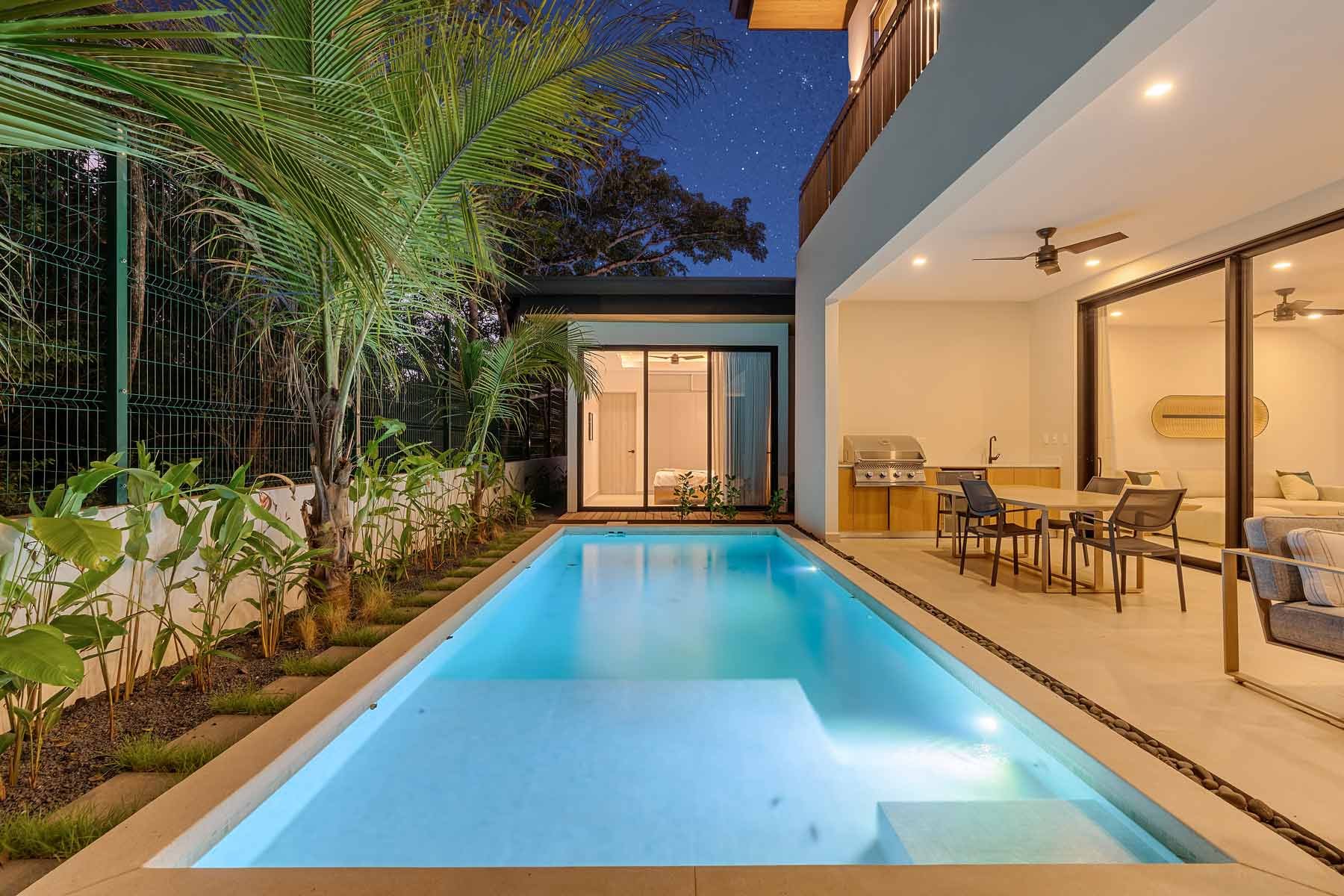 Bosques de Pinilla #16 | Modern 6-Bedroom Tropical Retreat with Casita in Hacienda Pinilla