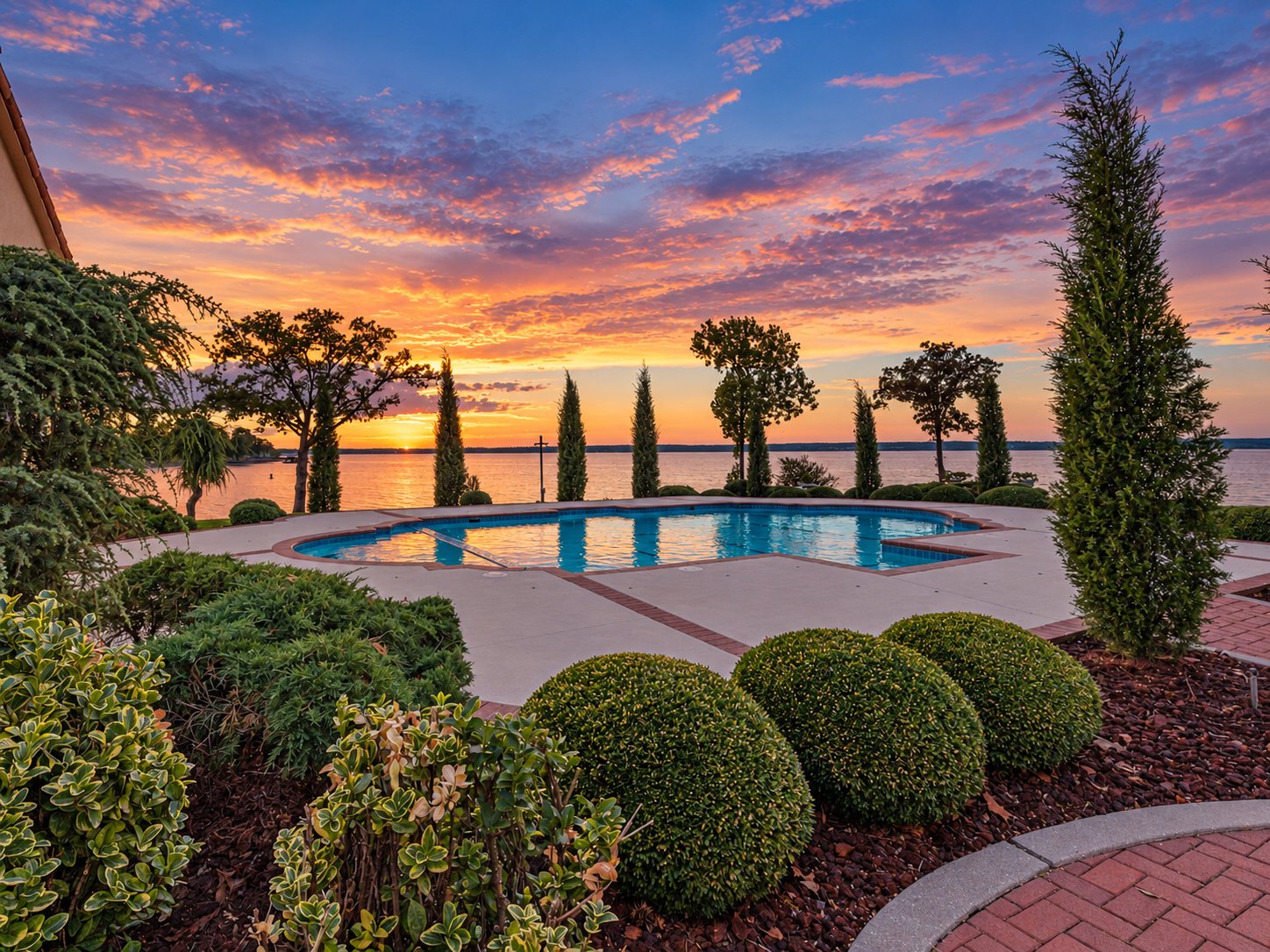Mediterranean Estate Surrounded by the Beauty of Grand Lake 