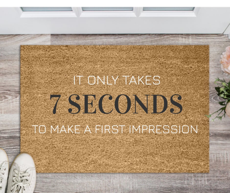 It only takes 7 seconds to make a first impression