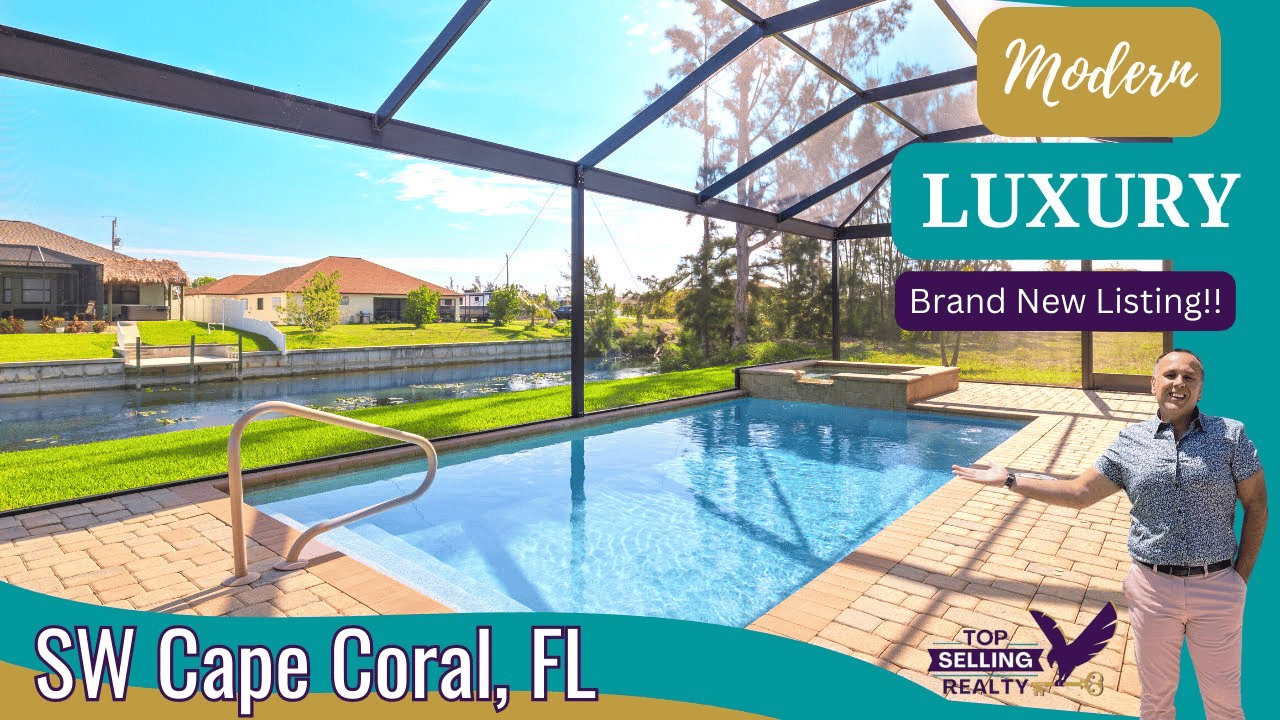 Moving to Florida? | Pool Home | Freshwater Canal | Cape Coral