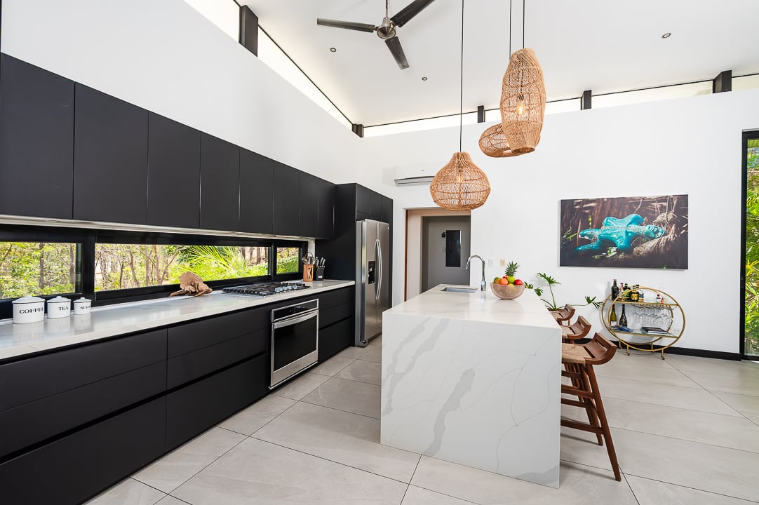 Casa Kalachuchi | Gorgeous Modern Jungle Oasis with Sunset Views in Gated Community