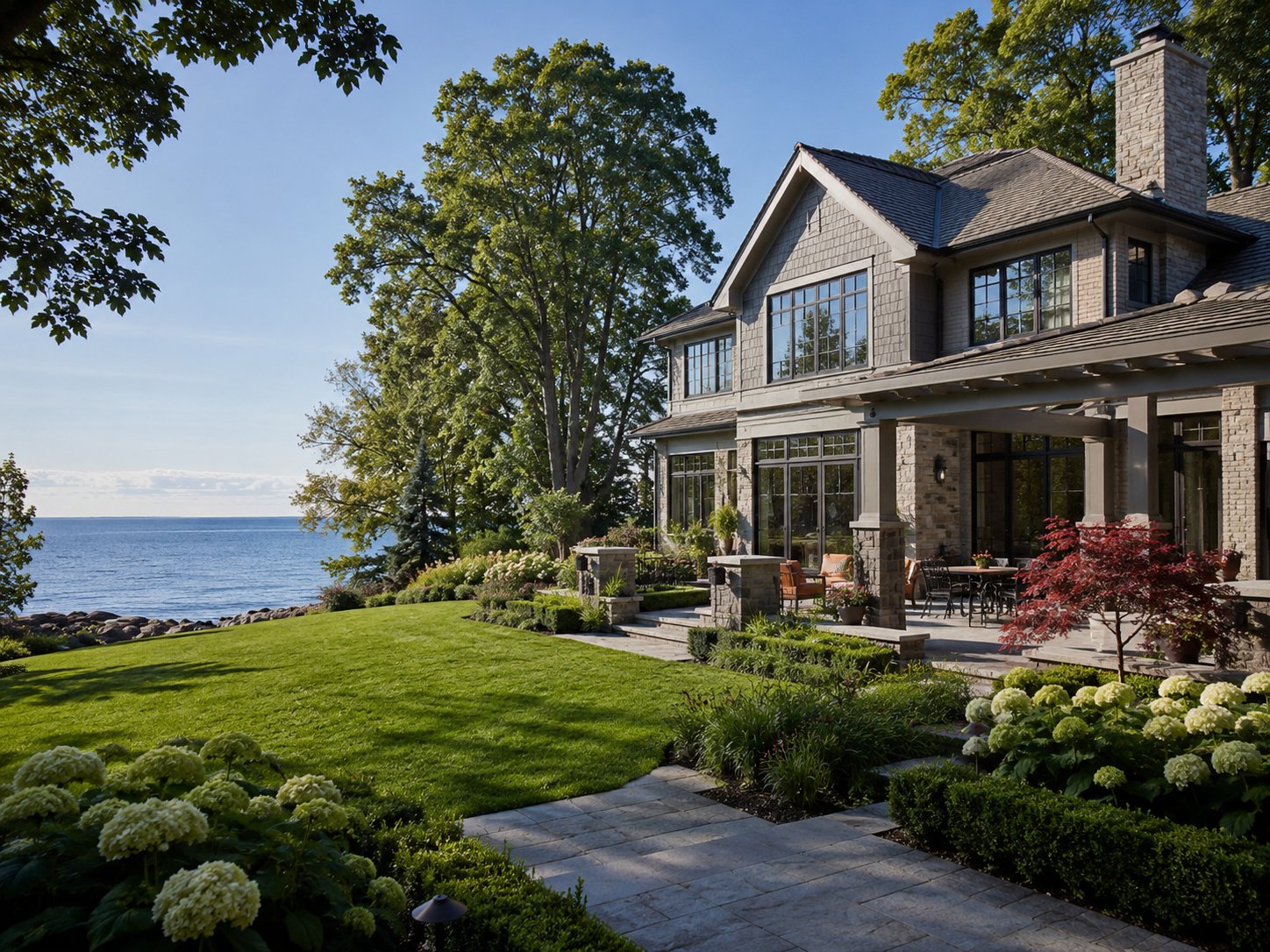 Luxury waterfront home in Oakville