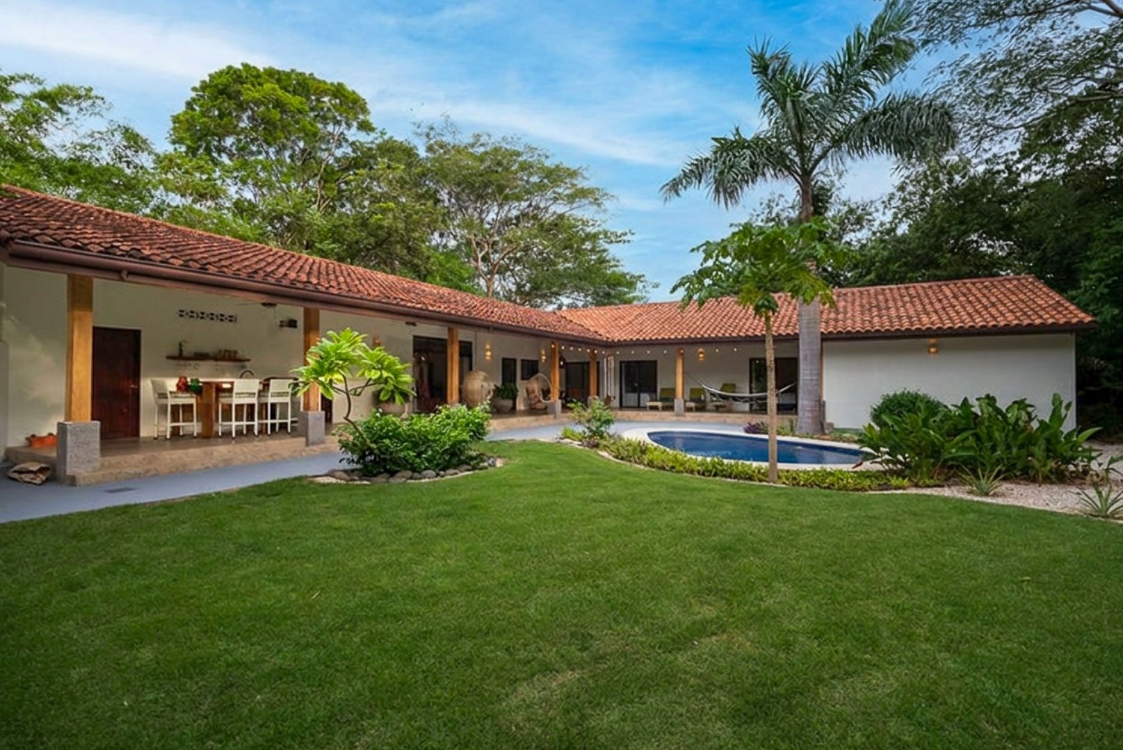 Casa Chiva | Tropical Colonial Estate with Guest House in Hacienda Pinilla, Guanacaste