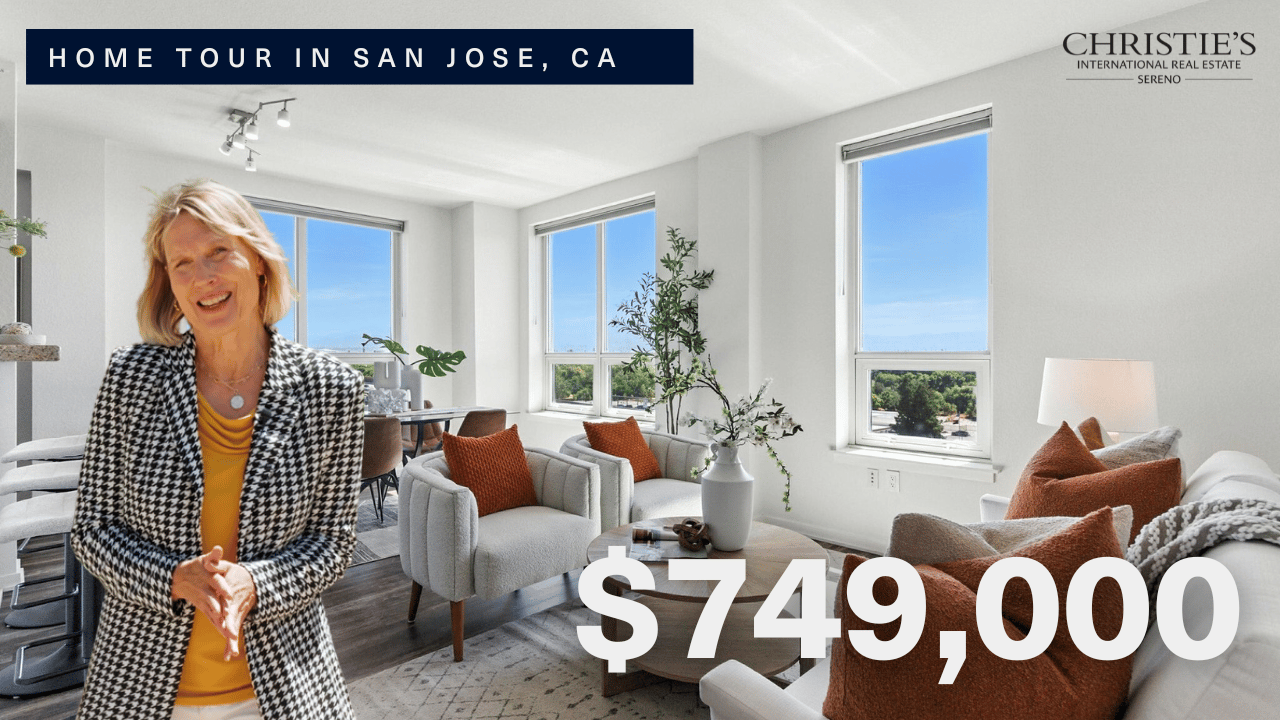 INSIDE view of a $749,000 San Jose Condo with Stunning 180° Views & Luxury Amenities