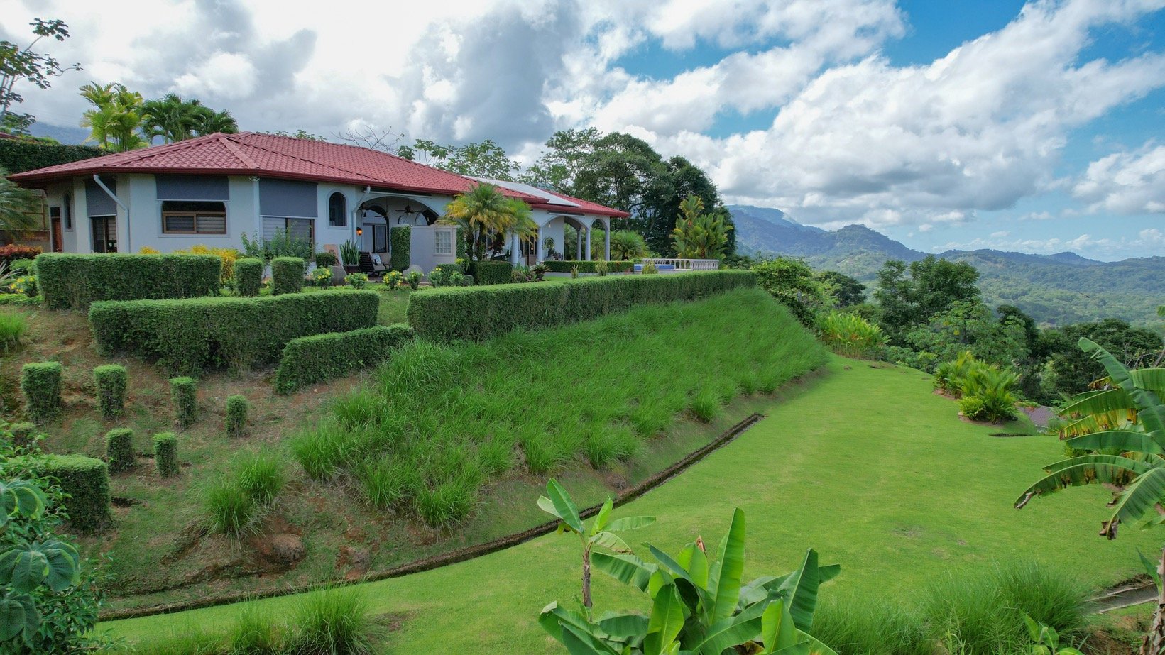 Tropical Hacienda with Breathtaking Whitewater Views in Most Desirable Gated Community in Ojochal