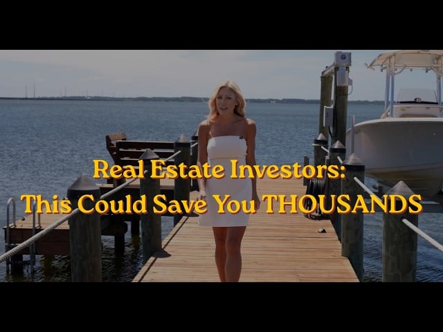 Real Estate Investors: This Could Save You THOUSANDS
