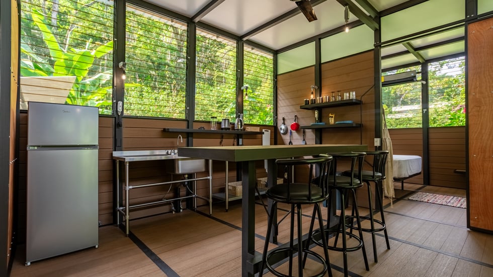 Riverfront Surf House in Playa Dominical Walk to the Beach