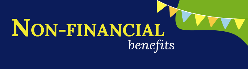 Non-financial benefits