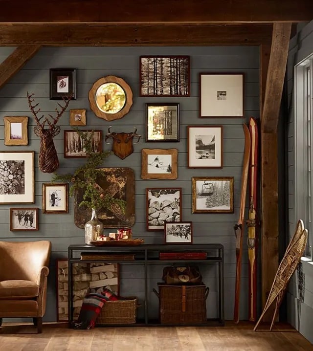 Vintage Art Gallery Wall