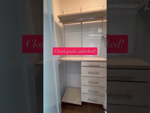 Custom Closet Systems Being Installed at 100 W Bridge St