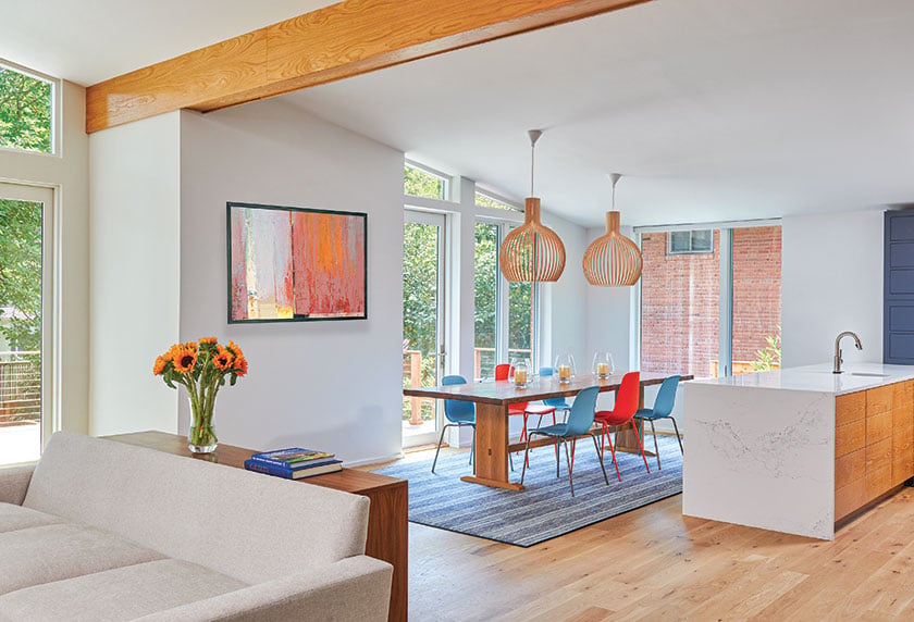 An Unexpected Maryland Mid Century Home