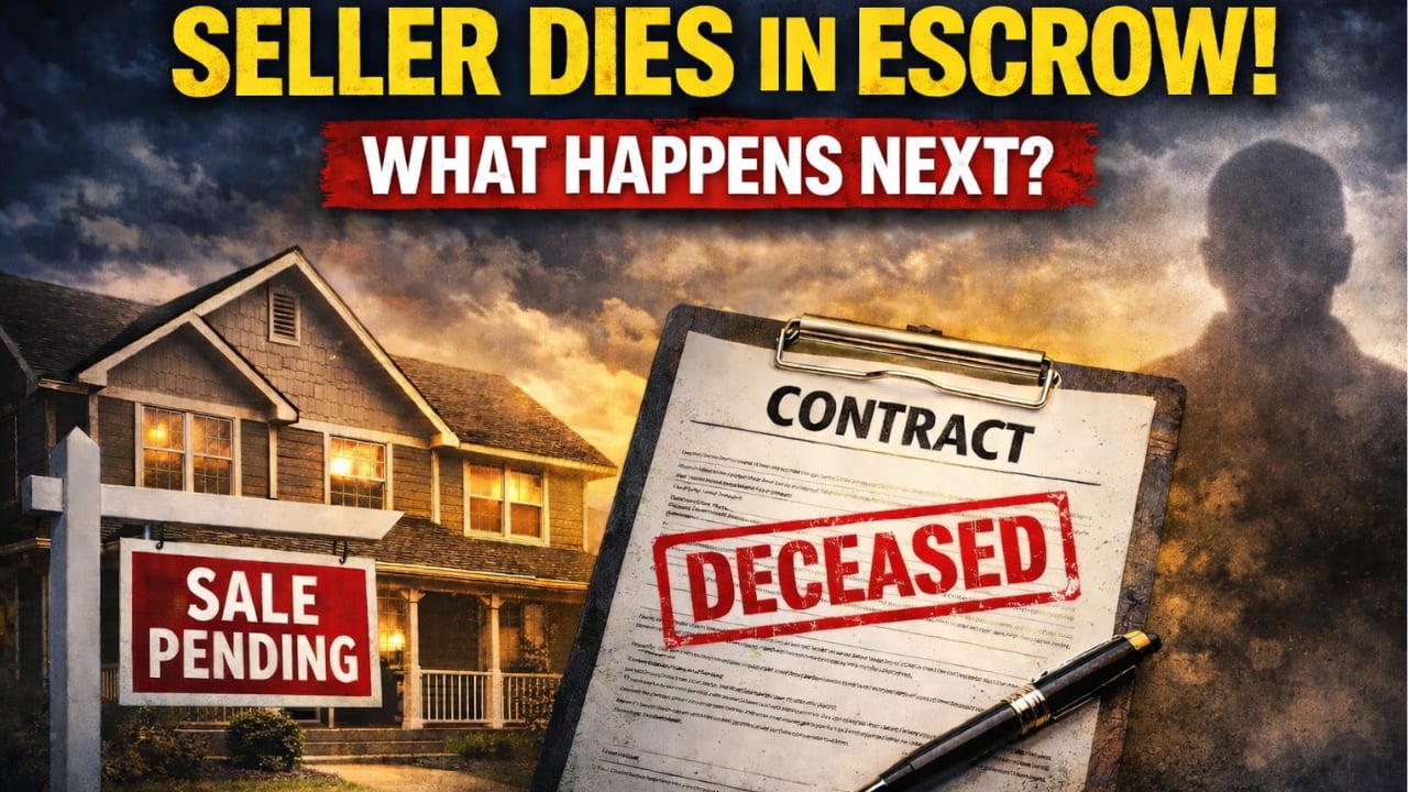 Seller Dies in Escrow! What Happens Next?