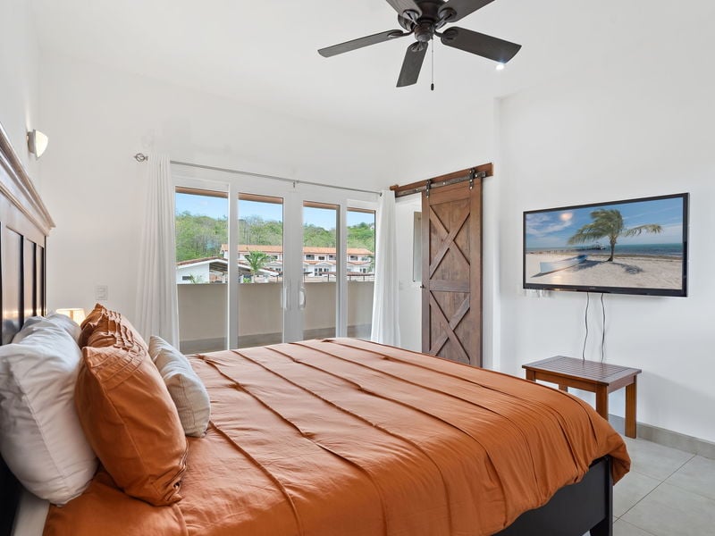 Jacarandas #2 | Affordable 3-Bedroom Townhouse Near Tamarindo Beach with Pool, Gym, and Secure Gated Living