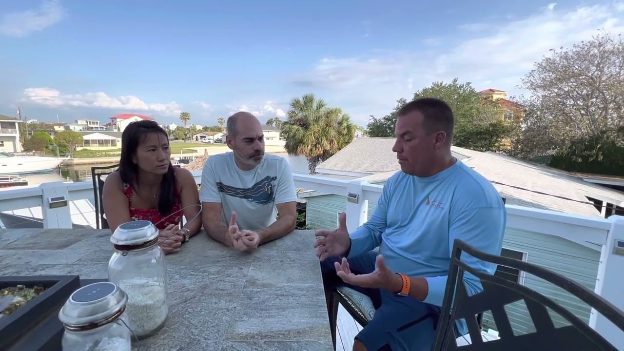 A wide ranging discussion about owning and running an Airbnb in Hernando Beach Florida