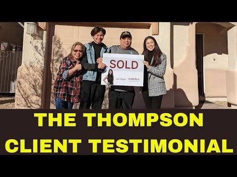 CLIENT TESTIMONIAL: Selling and Buying for The Thompsons