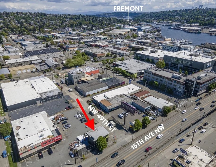 Private Ballard Office Building with Showroom