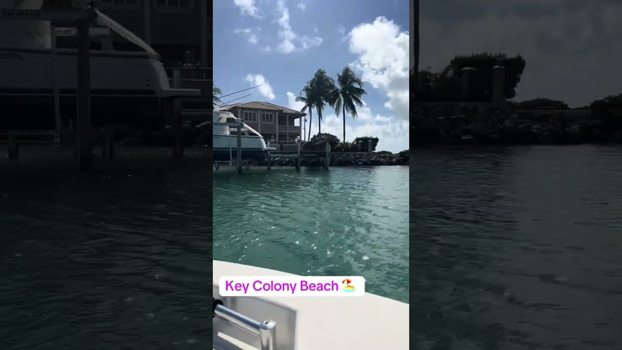 Another beautiful day in paradise. Key Colony Beach