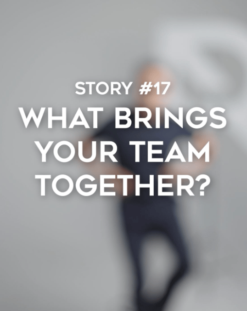 20 Years x 20 Stories. What brings your team together
