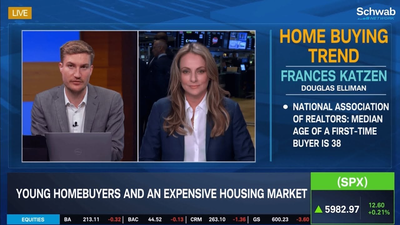 Why First-Time Buyers Are Turning To Parents | Real Estate Trends with Schwab Network ft Fran Katzen