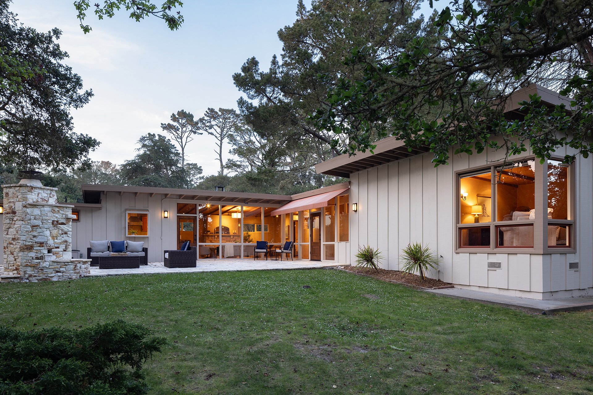 Mid-Century Pebble Beach Retreat