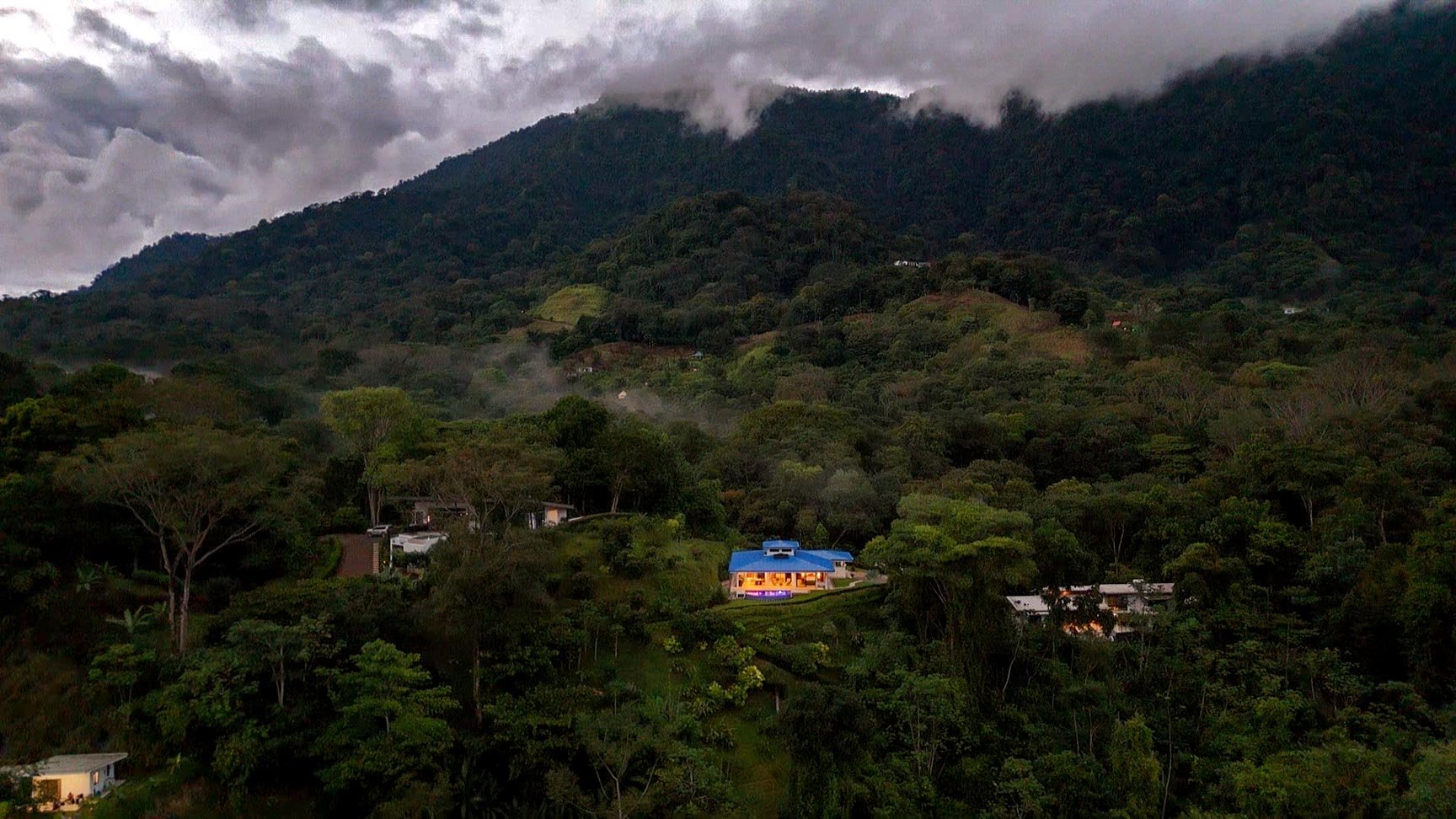 Private 2-Bed Hacienda with Ocean & Mountain Views, Pool & Development Potential in Ojochal