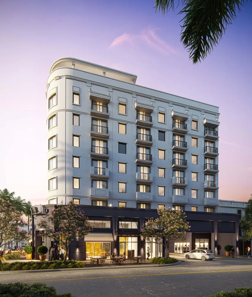 The Avenue Coral Gables architecture 