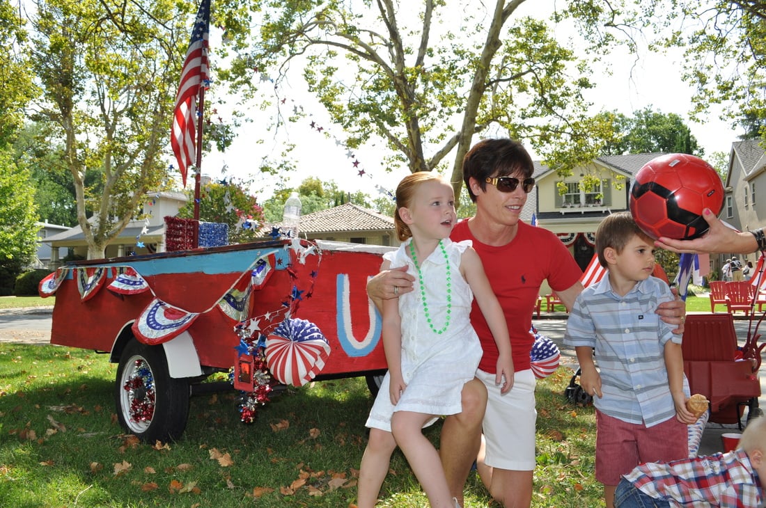 East Sacramento 4th of July Parade! Gonsalves Re Properties!