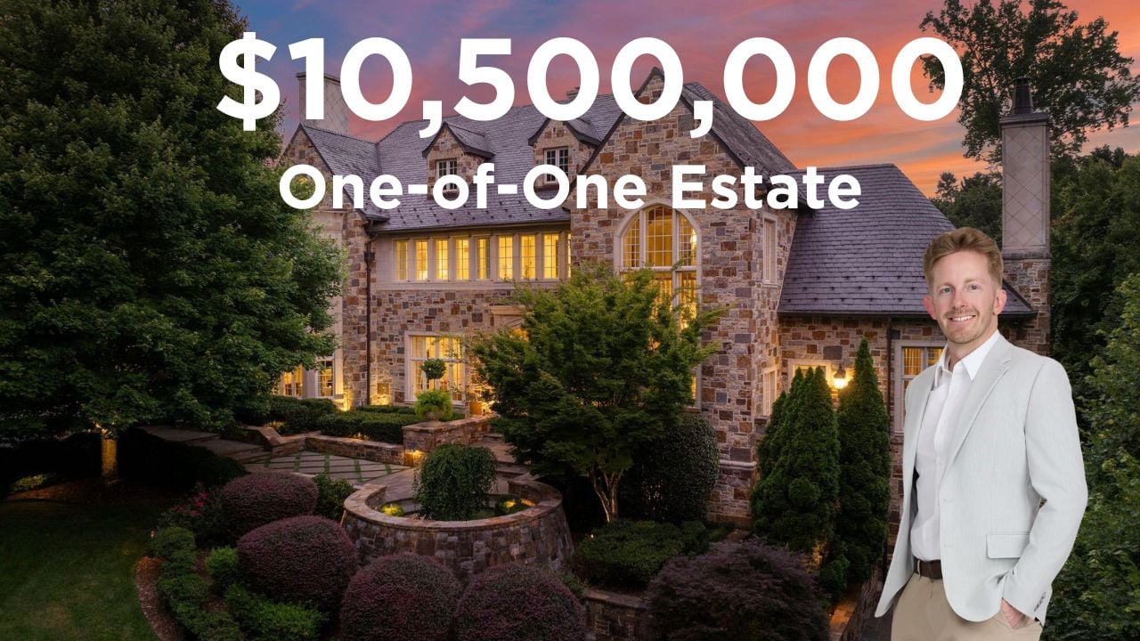 $10.5 Million 💎 One-Of-One Estate in the heart of Charlotte, NC | 4536 Fox Brook Lane Luxury Tour