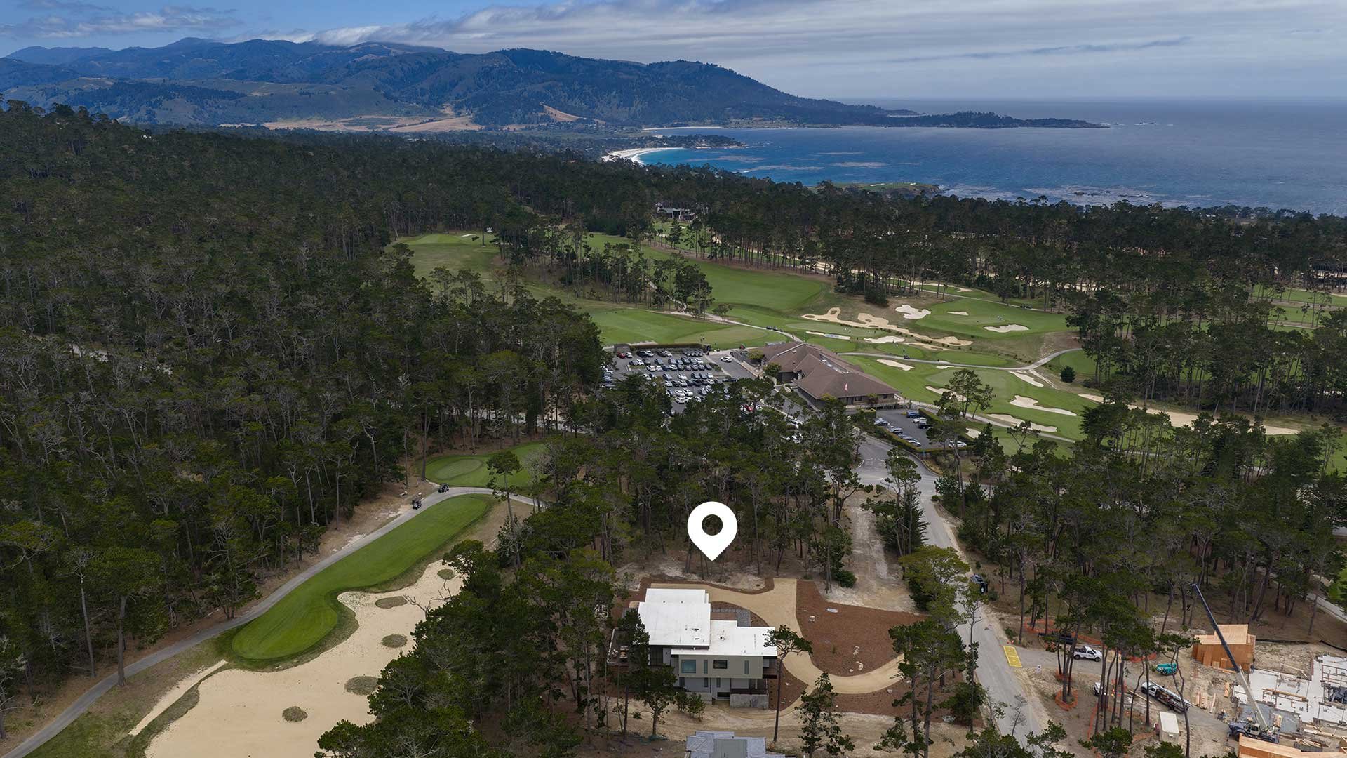Contemporary Estate Along Poppy Hills Golf Course