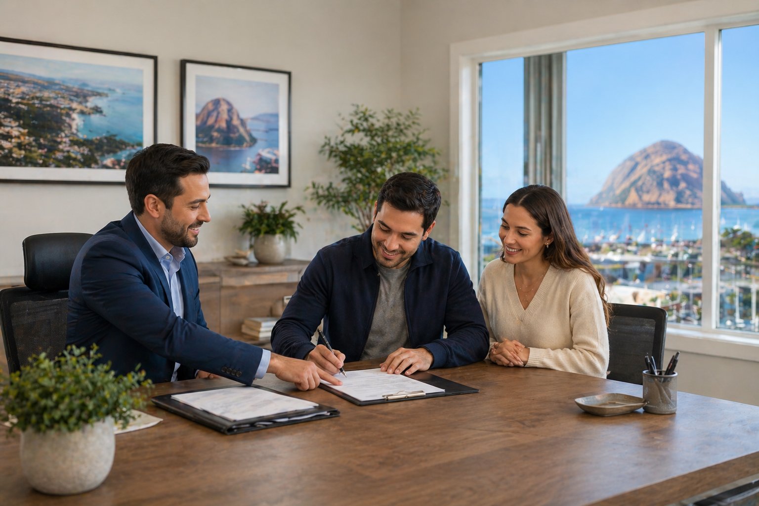 Coordinated home showings creating multiple buyer offers on the Central Coast