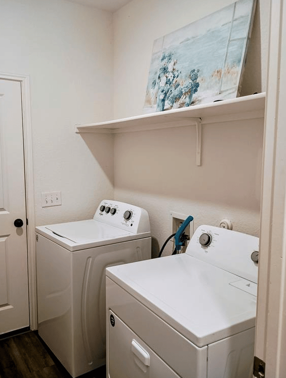 Single-story home offers 4 bedrooms & 2 bathrooms | Attached Garage | Washer & Dryer Included!