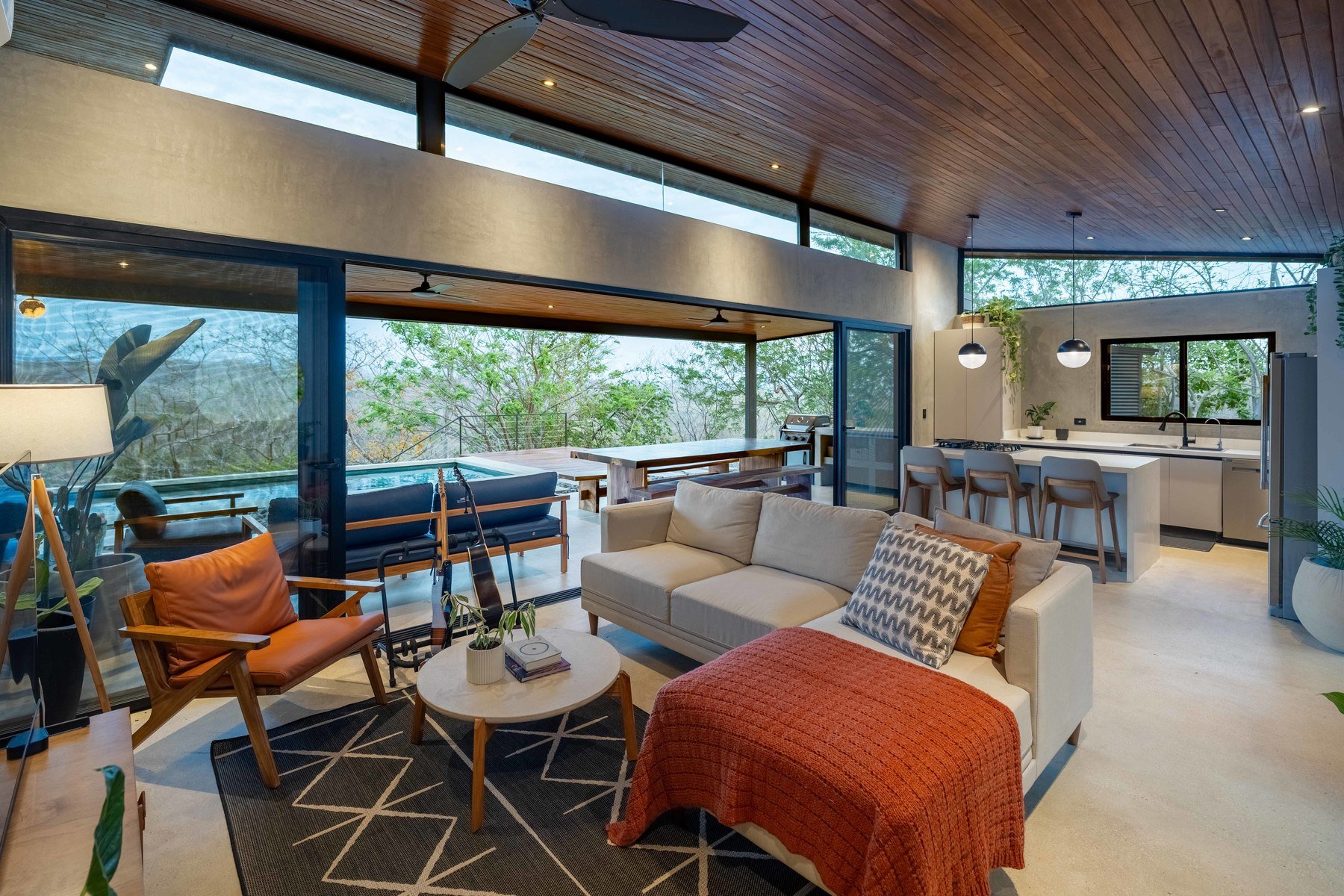Casa Negra | Modern 3-Bedroom Luxury Home with Pool and Mountain Views near Playa Negra, Costa Rica