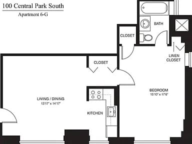 100 Central Park South # 6G