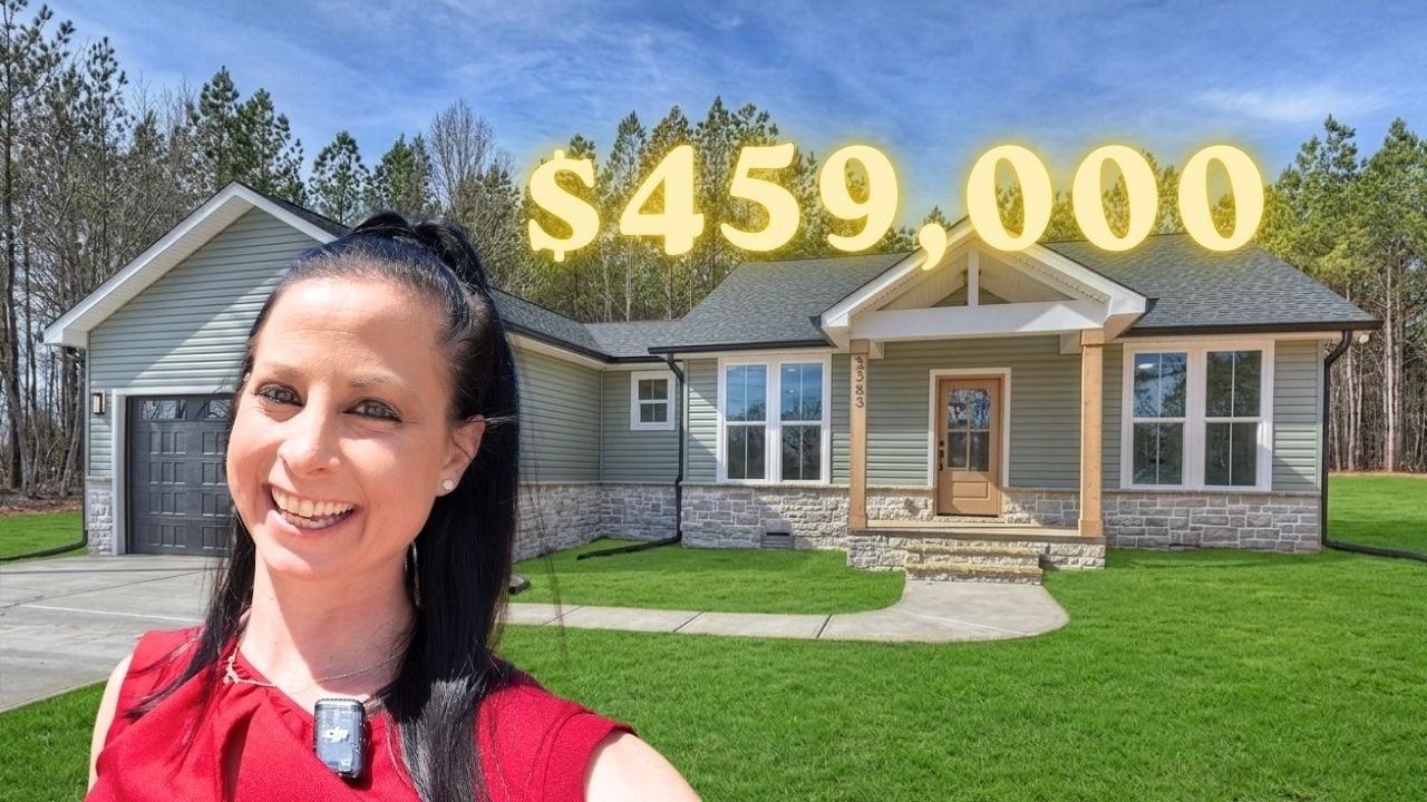  New Construction Lincolnton NC on Lee Lawing Rd | Private Backyard & No HOA