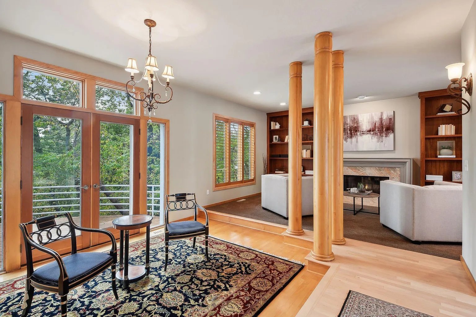 Custom 2-Story on Private Wooded Lot