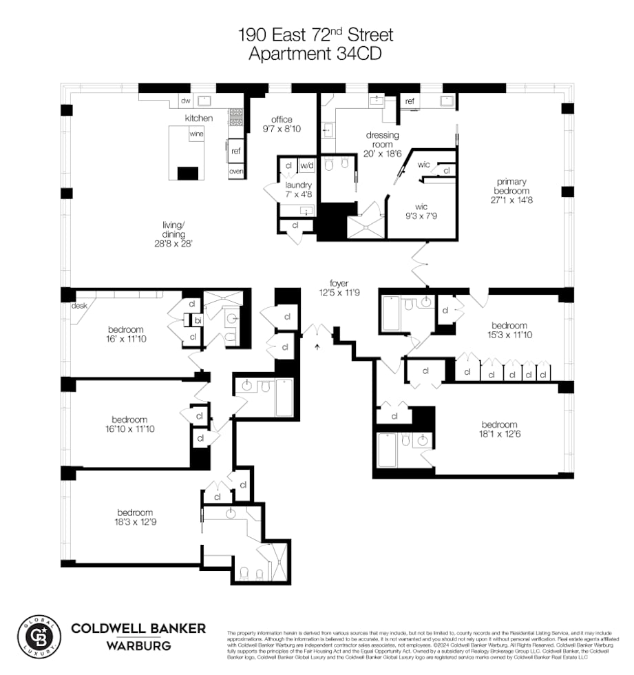 190 E 72nd Street 34CD
