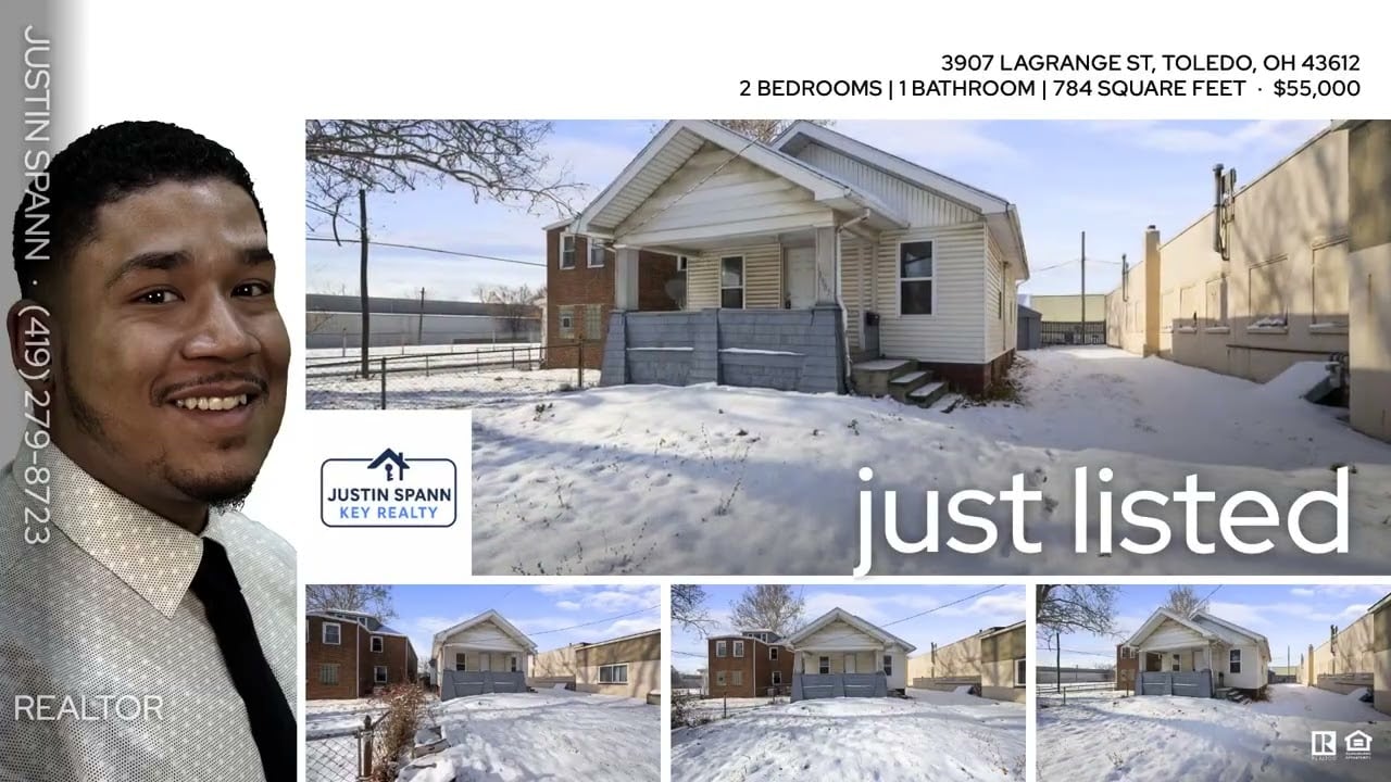 Perfect Starter Home or Rental in Toledo Ohio | 3907 Lagrange St
