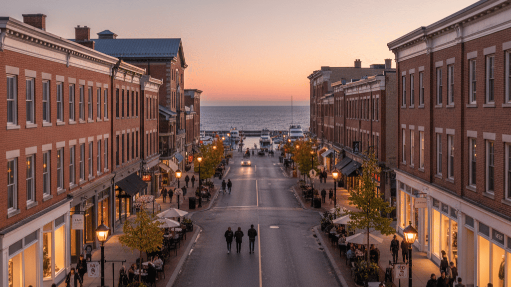 Is Downtown Oakville a 15-Minute City? Comparison with Port Credit