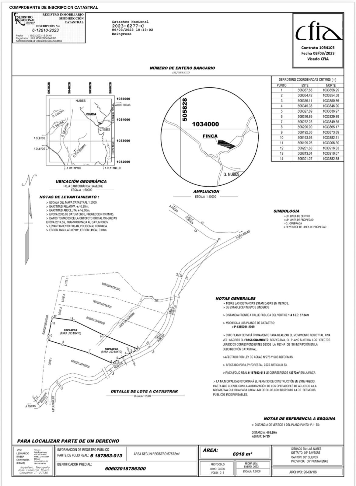 Off-Grid Ocean View Lot | 1.7 Acres in Las Nubes Matapalo Hills 