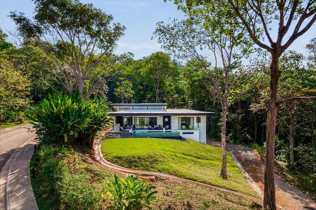 New Ocean View Luxury Home Bordering Forest Reserve